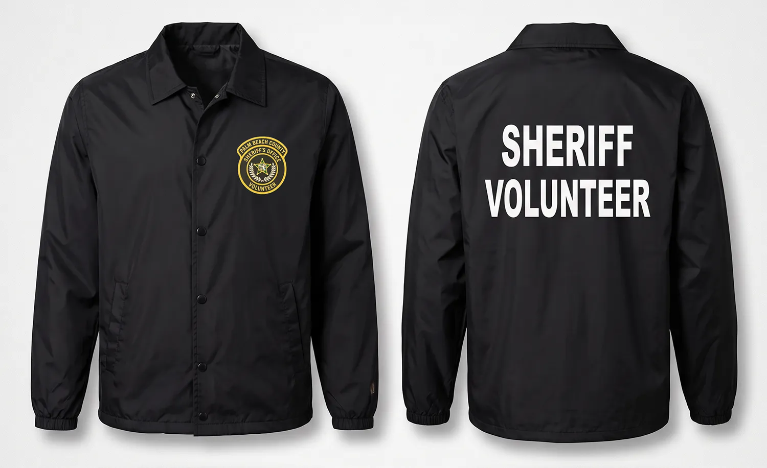 Volunteer Jacket front and back
